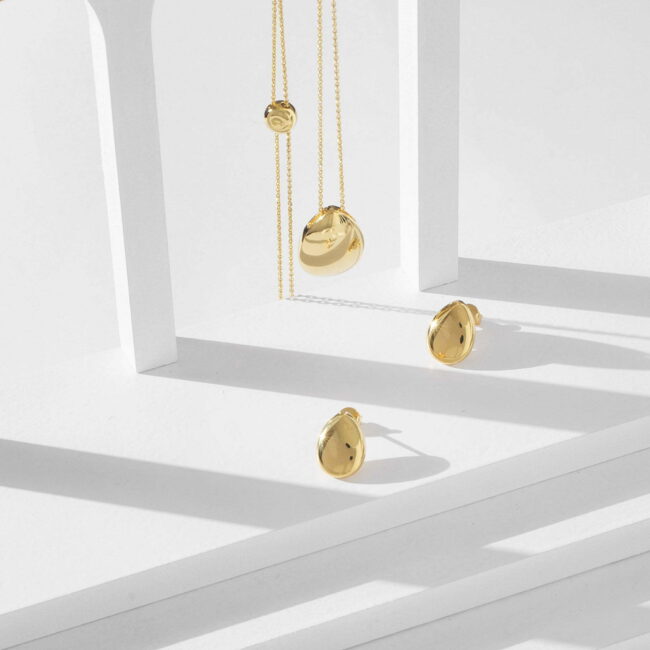 Maestoso Drop Necklace - 18k Gold