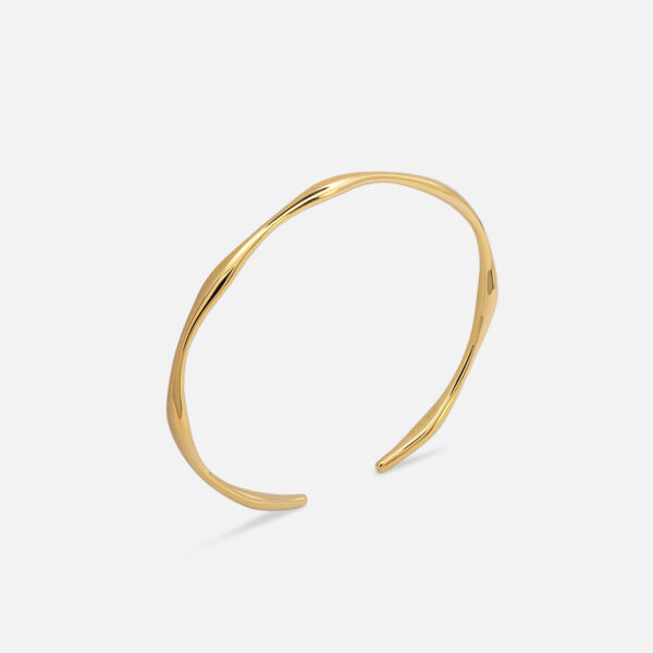 Maestoso Waves Bracelet - 18k Gold Vermeil